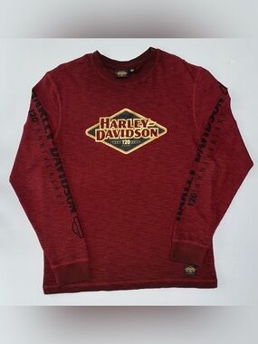 Harley Davidson 120th Anniversary Long Sleeve Shirt